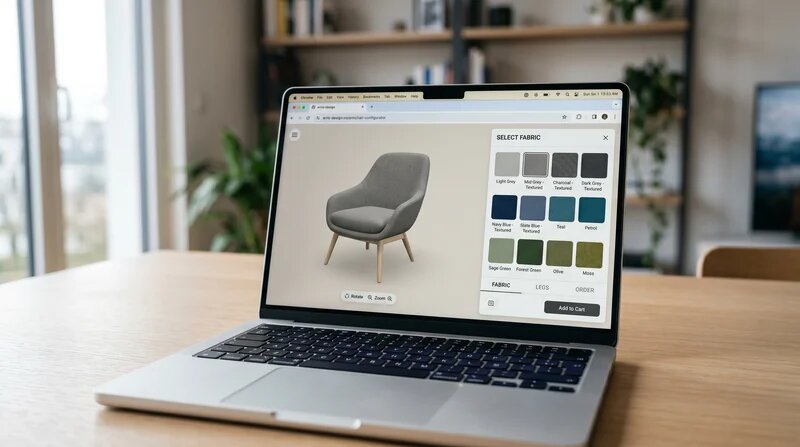 Vollständiger Leitfaden zum 3D-Konfigurator im E-Commerce
