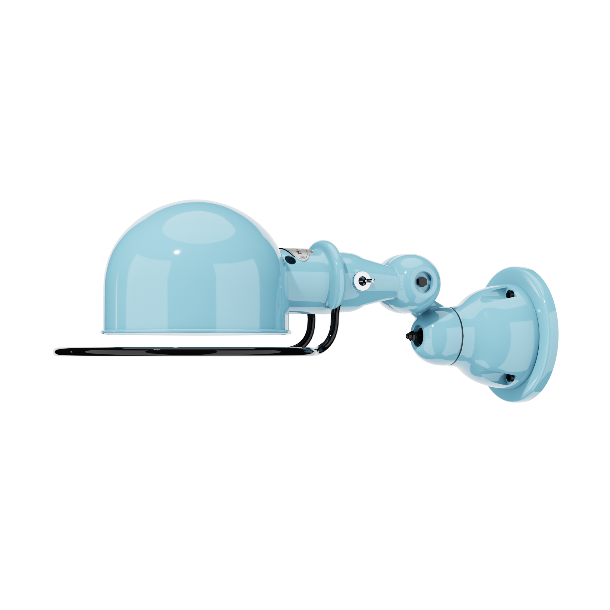Jieldé Loft Lampe in glänzendem Pastellblau