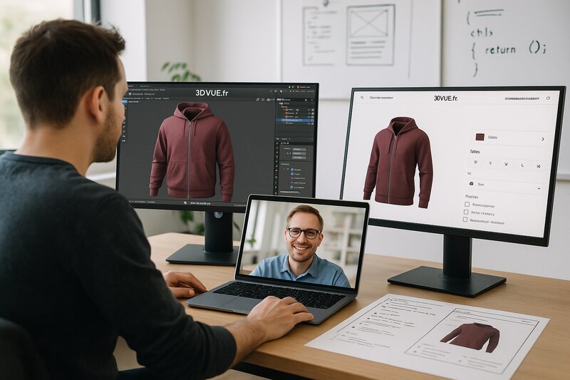Validation client des modèles 3D
