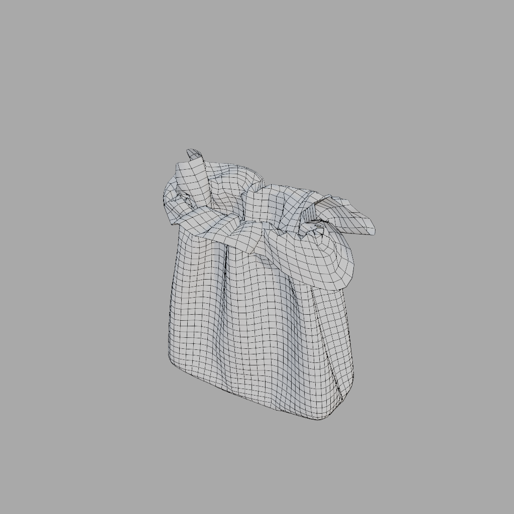 Modélisation 3D — simulation tissu étape 2