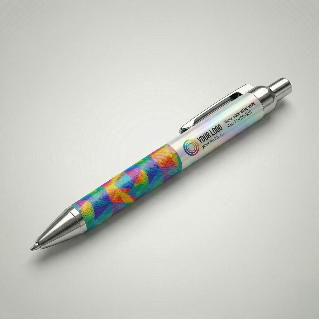 Stylo entreprise personnalisable — configurateur 3D objets publicitaires